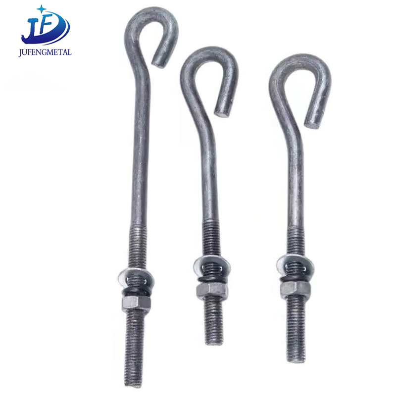Construction Industry Galvanized Carbon Steel L Type Anchor Bolt