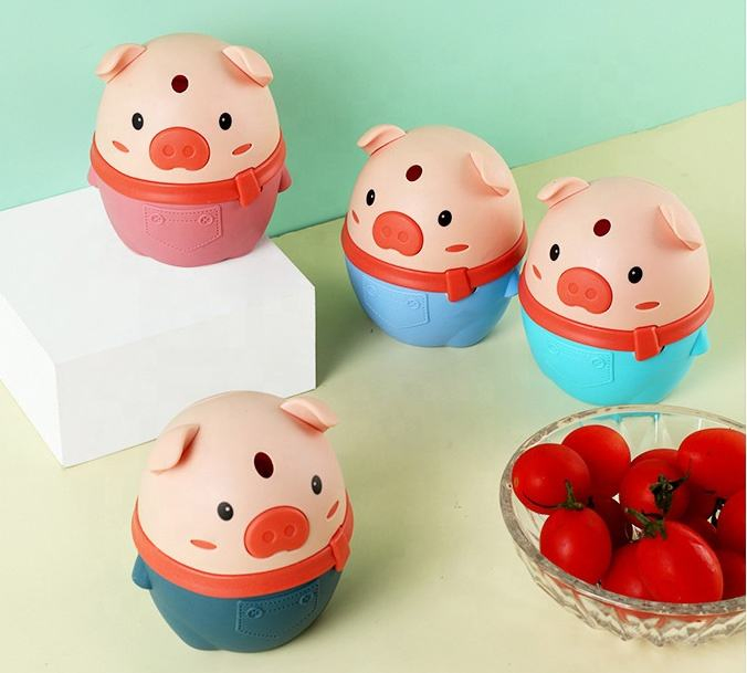 Hot Products Kitchen Creative Mini Toothpick Case Toothpick Tube Holder Pig Shape