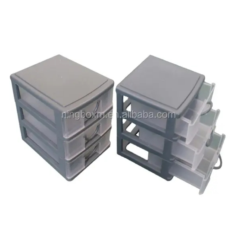 Plastic Convenient Drawer Storage Box Small Desktop Storage Drawers