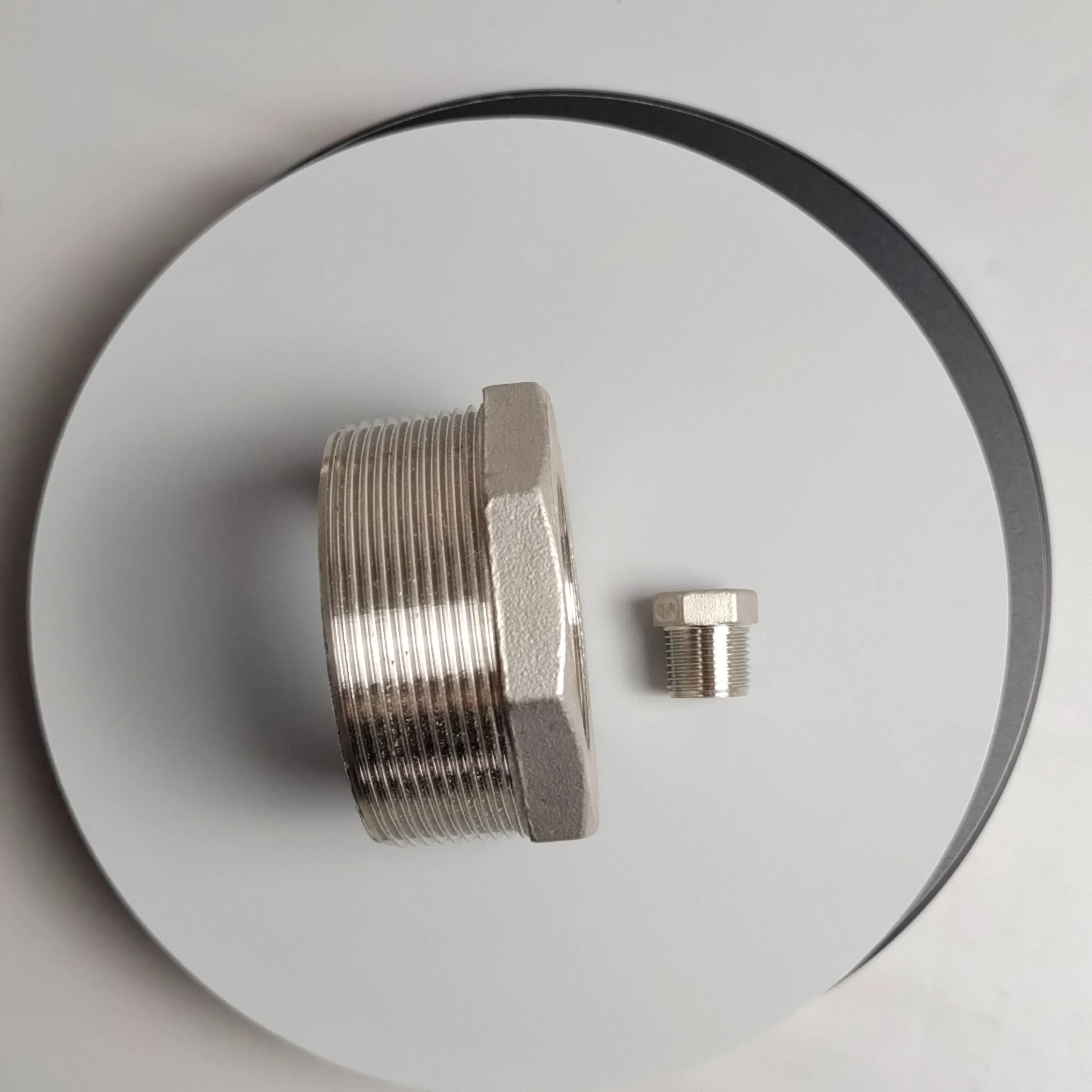 304 Stainless Steel Threaded Hexagon Pipe Fitting Bushing