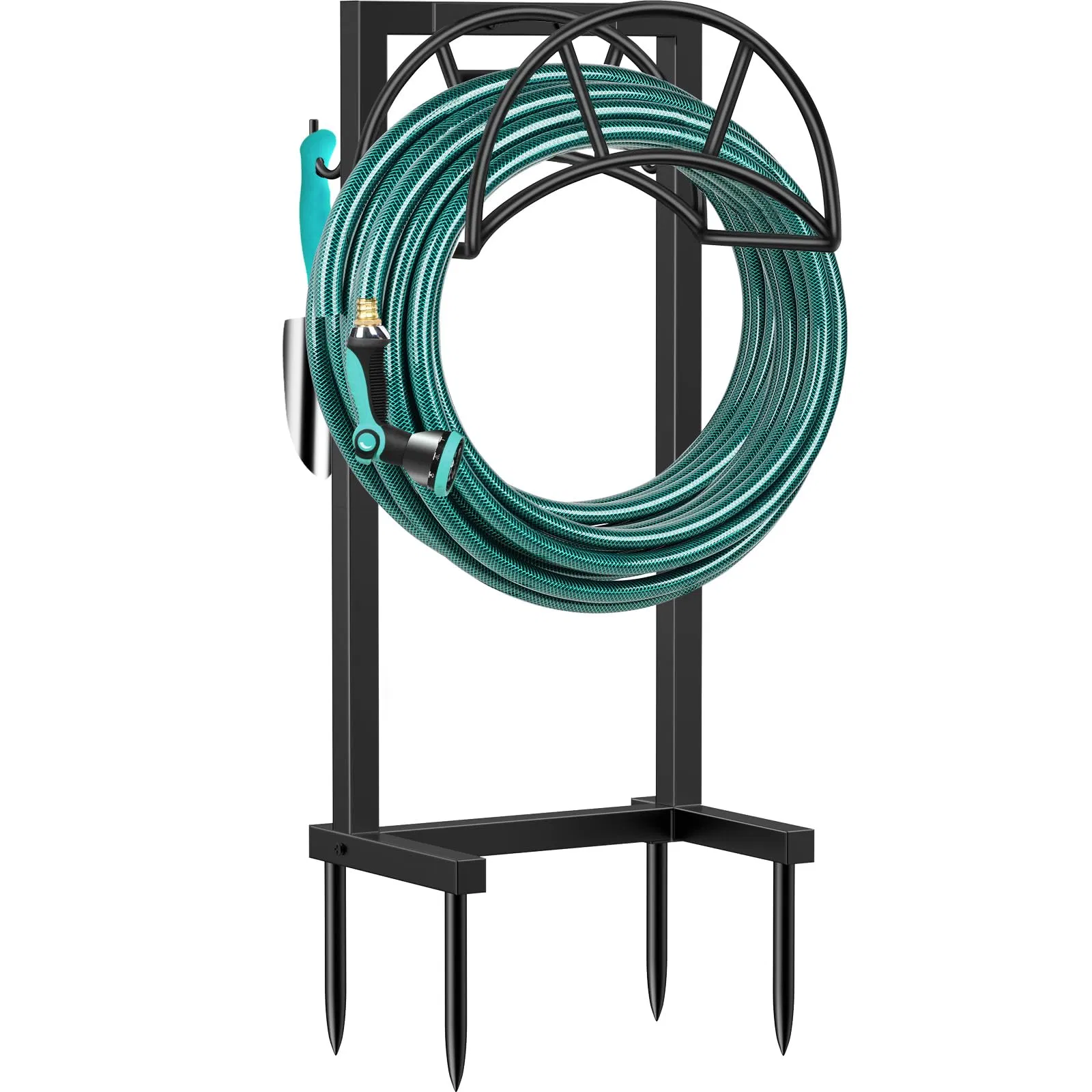 Держатель для садового шланга на 4 шипах