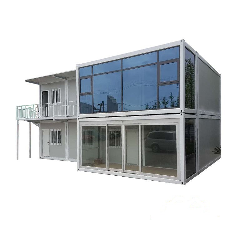 Tiny Home Portable Toilet Glass Container House Modular Frame Transportable Houses