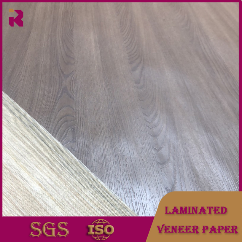 Rt Laminated Veneer Paper Synchronized Decorated Recon Veneer