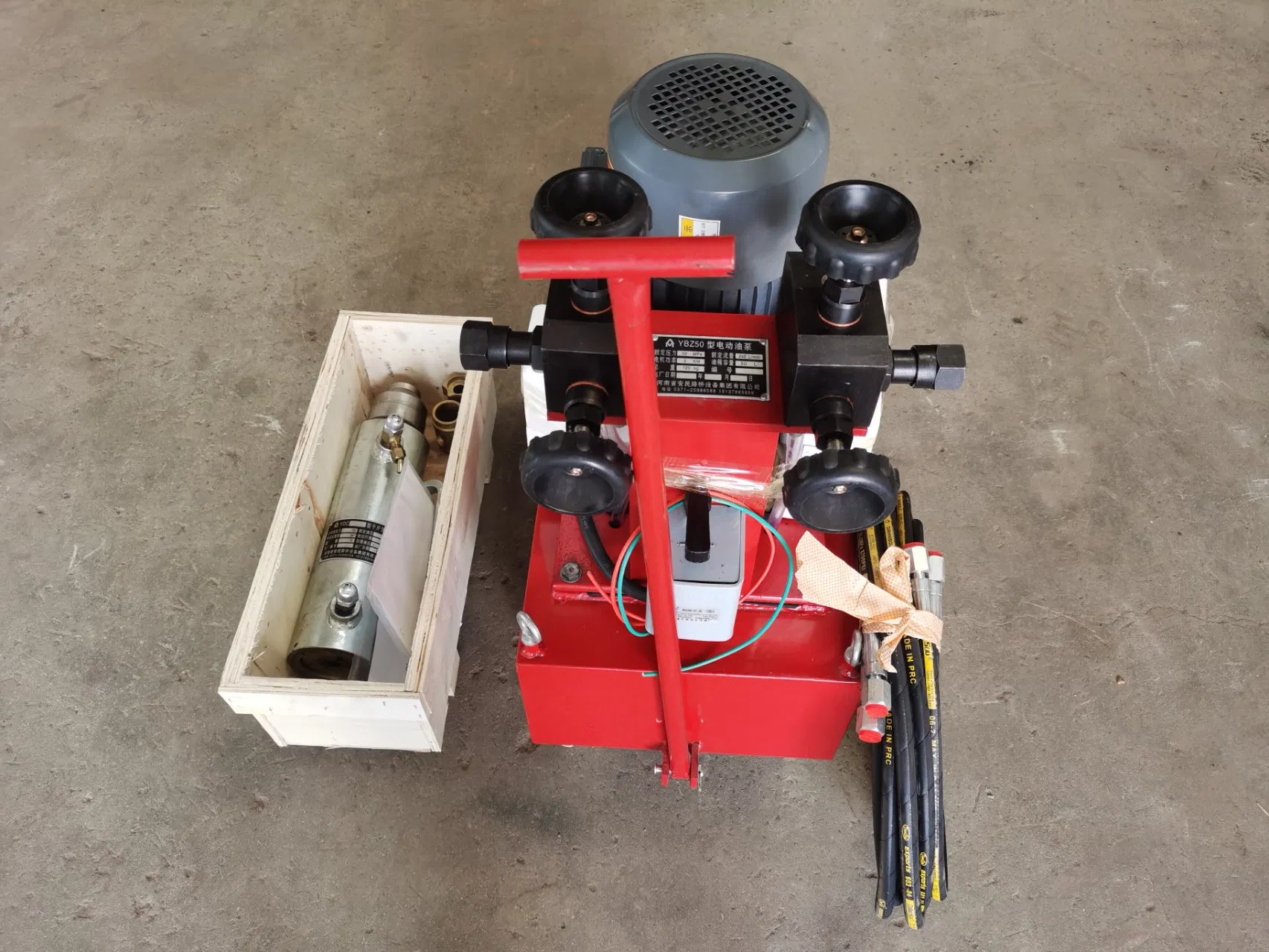 Hydraulic Jack Anchor Jack Jack Hydraulic Jack Pre-Tensioning Hydraulic Jacks Mono-Strand Jack Anchor Stressing Jack