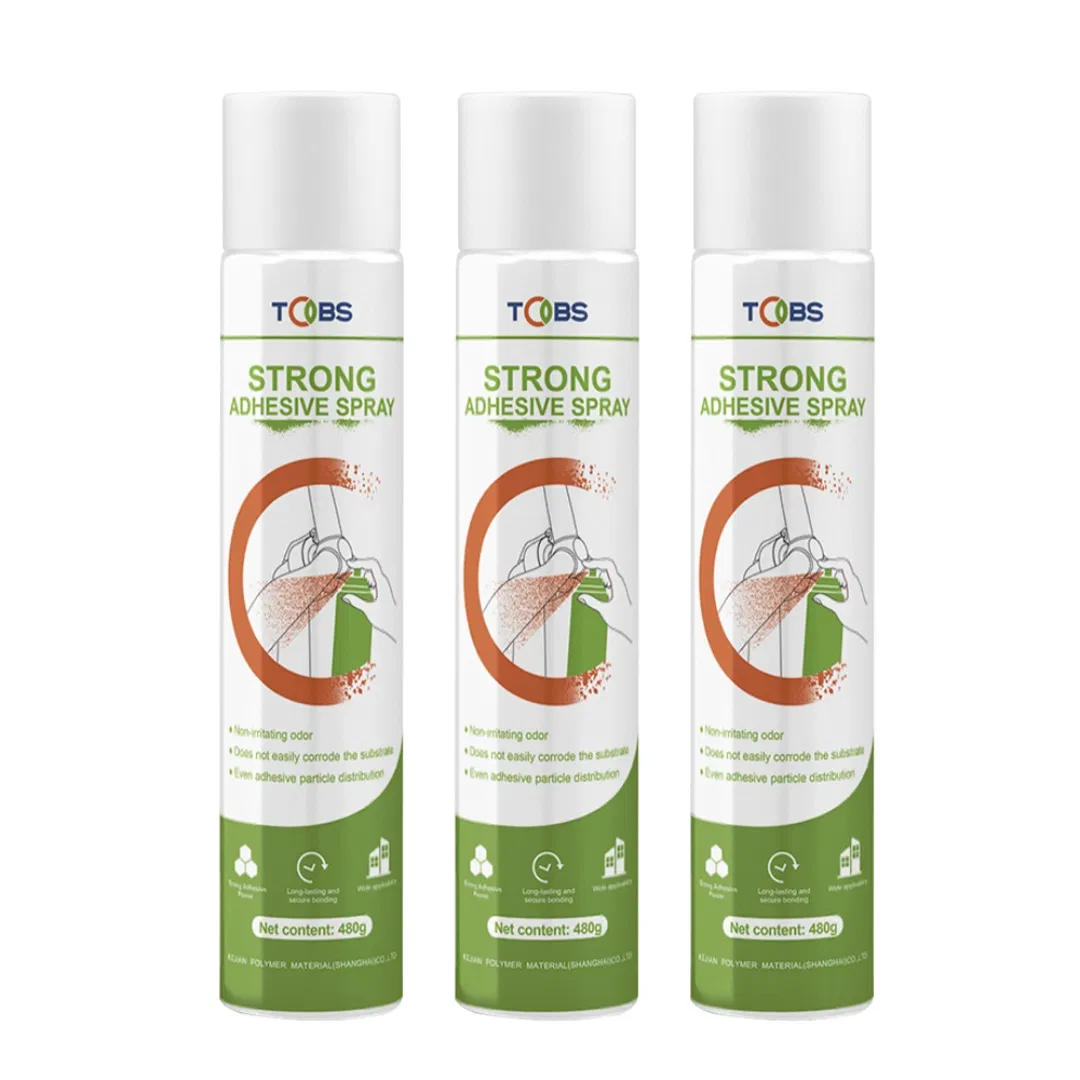 Low Odor High Strength Spray Adhesive for Professional Applications