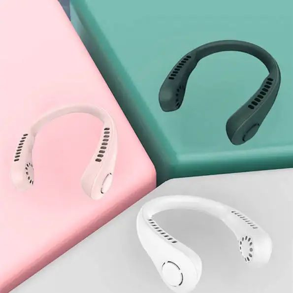 Hanging Personal Mini Fan Neck-Mounted Cooling Electric Portable & Wearable Cooler Fan