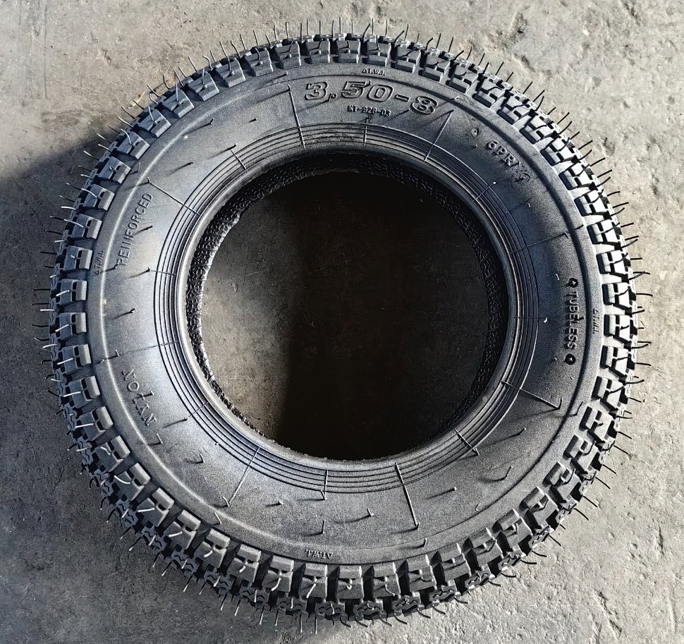 Motorcycle Tires 3.50-8 3.50X8 Tyres for Mini Bike Go-Carts-Wheels