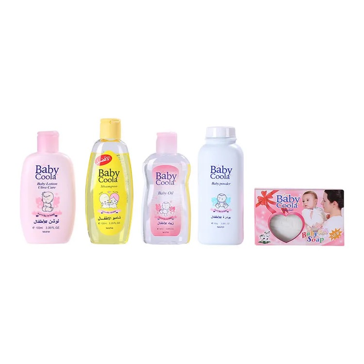5 in 1 Bathing Shampoo Body Care Baby Personal Cosmetics in Baby Gift Box