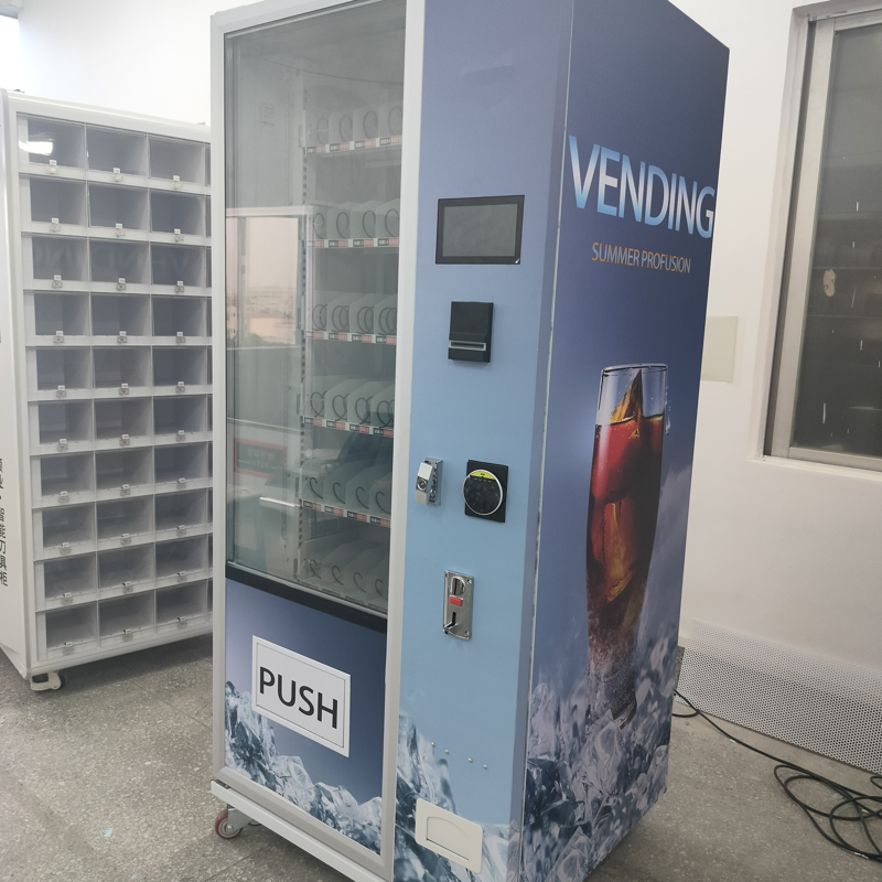 High-Quality Snack and Drink Combo Kiosk in Japan