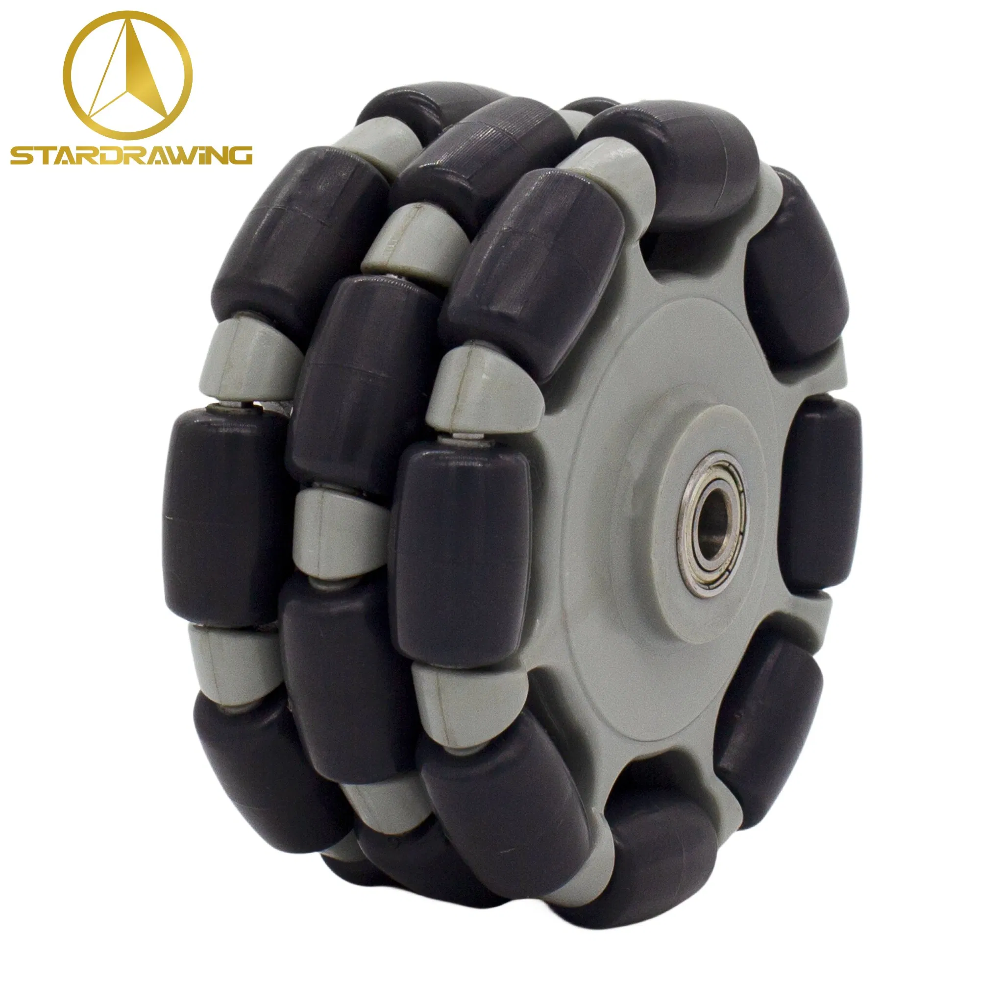 Stardrawing Directional Triple Row Style Omni Robot Wheel 125mm 5inch