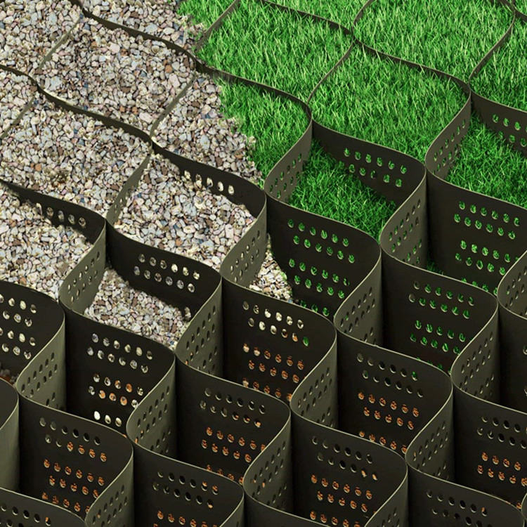 150mm 75mm 100mm Plastic Geoweb Honeycombed Textured Geocell Geomallas Price