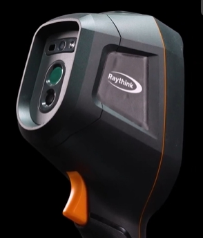 Versatile Raythink Cx20 Handheld Thermal Camera: Temperature Analysis & Laser Targeting for Power Maintenance