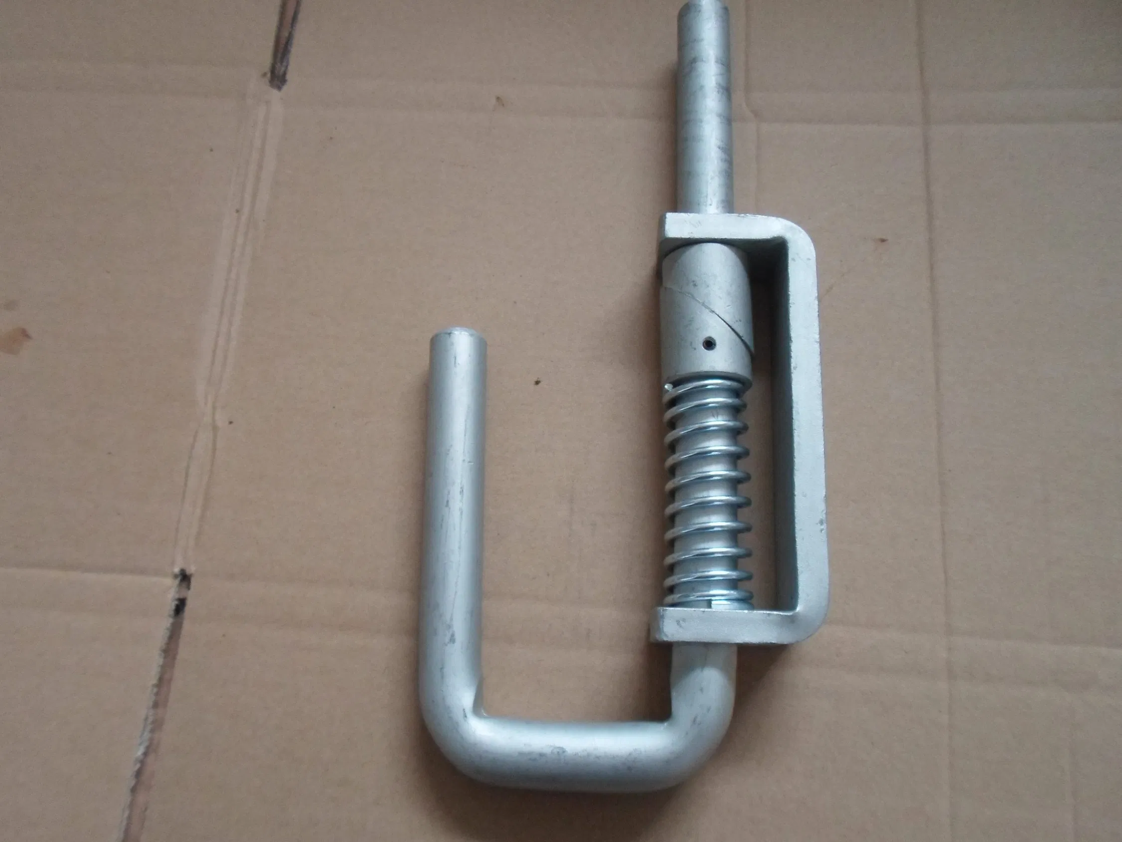 Zinc Coated Galvanized Cattle Crush Gate Spring Slam Catch Latch for Cattle Yards