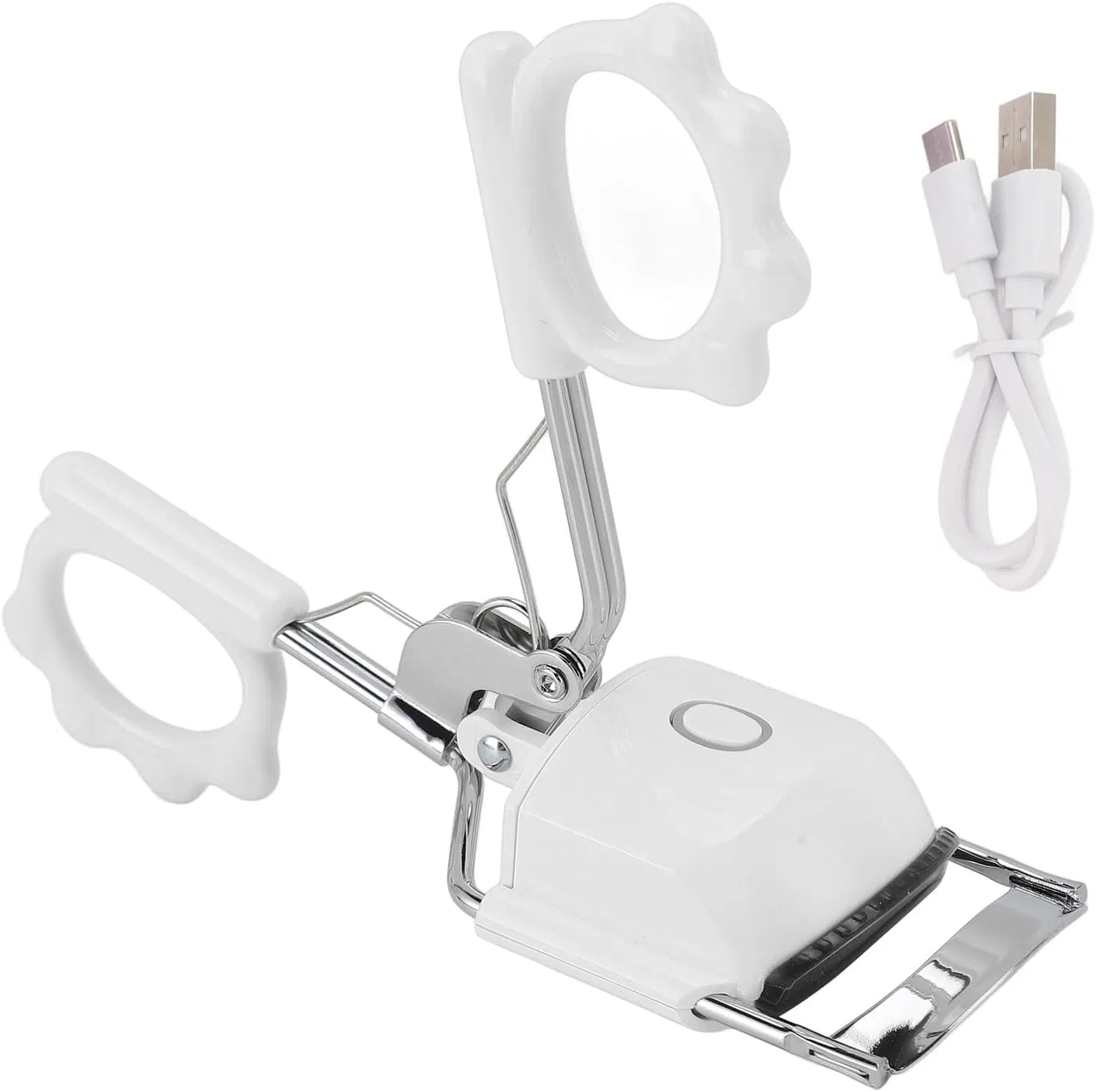 LED Display Heated Eyelash Curler - Ultimate Makeup Tool for Beauty