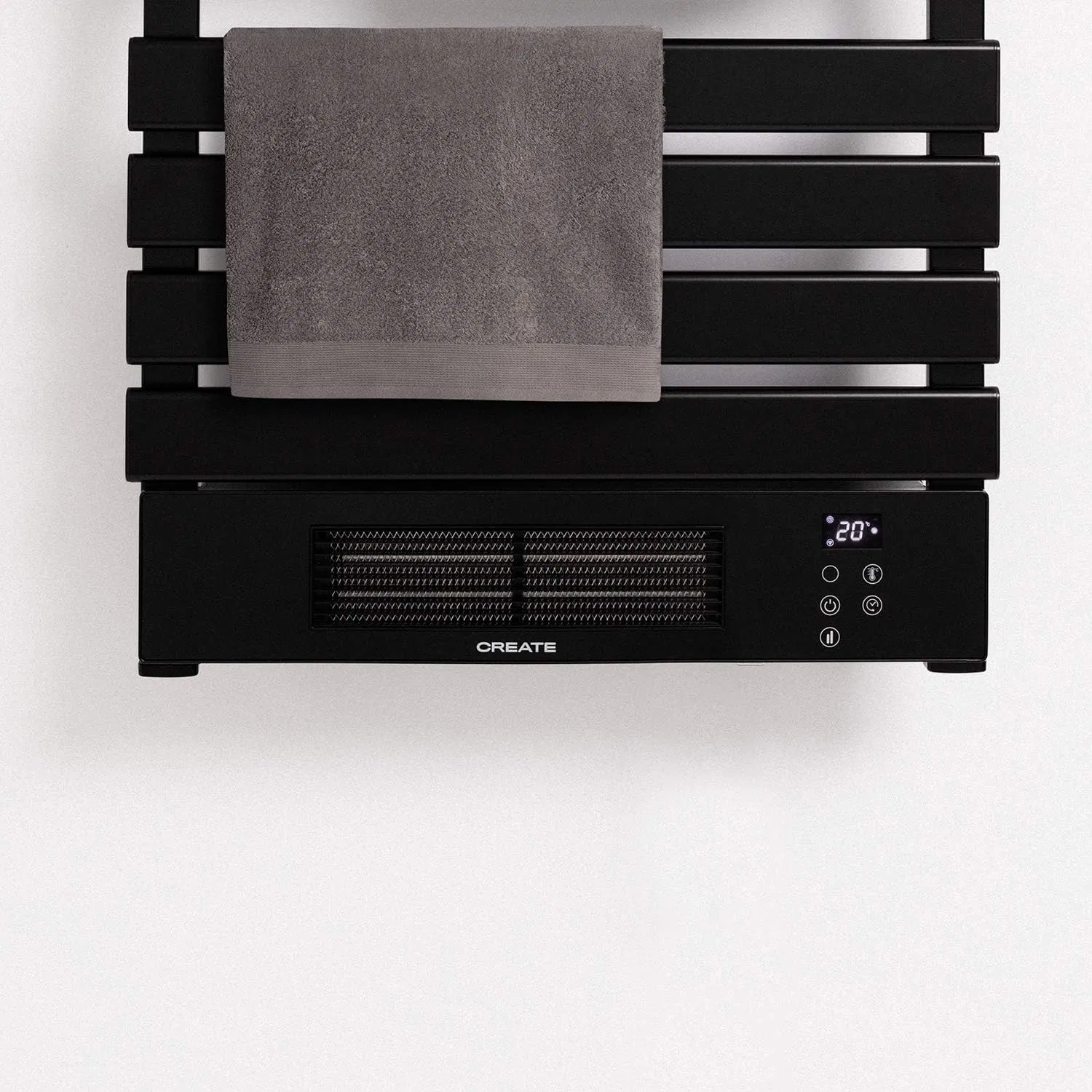 Intelligent WiFi-Controlled Towel Heater with Quick Heating Electric Towel Warmer