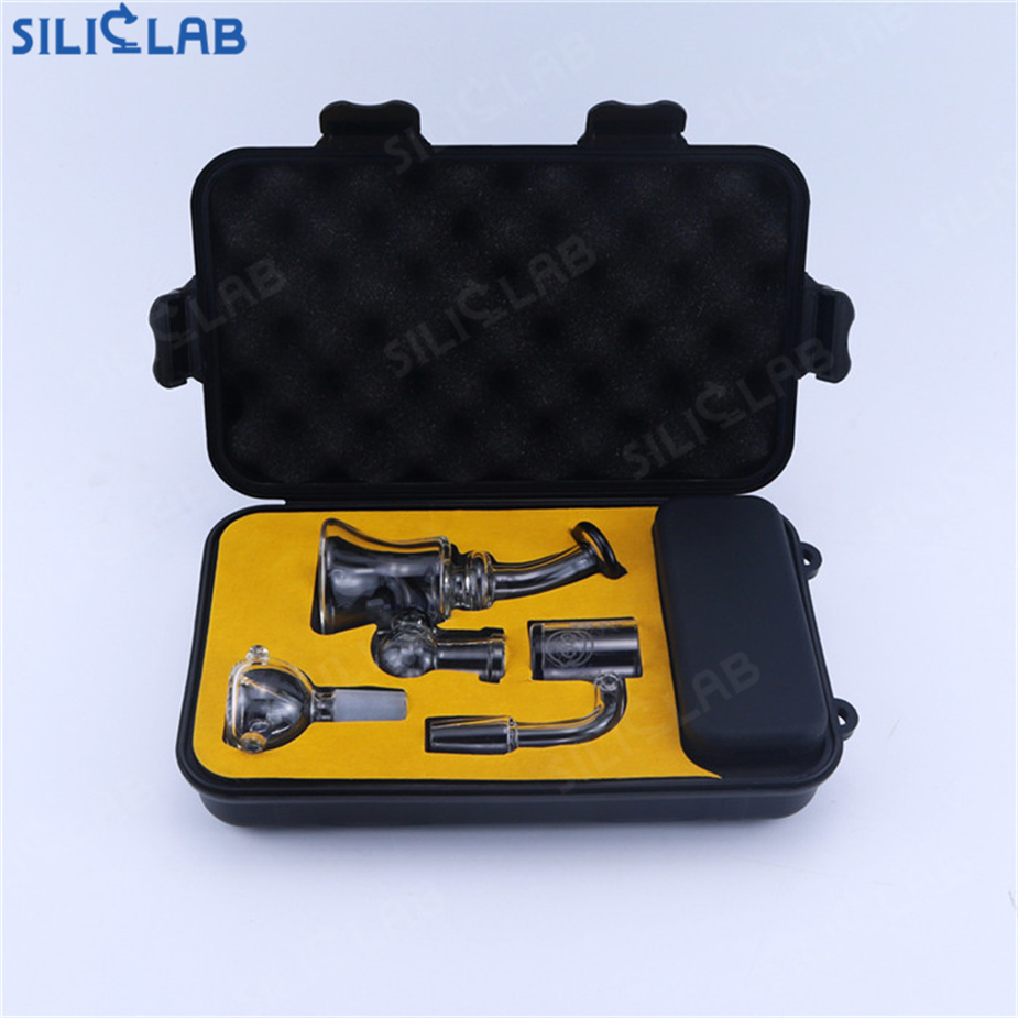 Glass Water Pipe Smoking Accessories Kit with Case