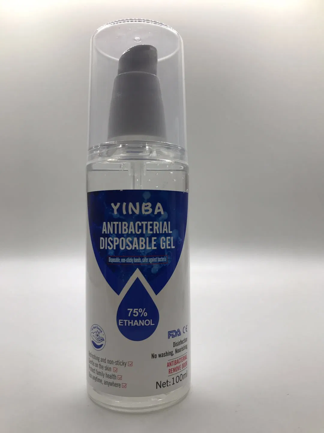Syp 100ml 75% Alcohol Hand Sanitizere Quick Dyring Disinfection 99.9% Skin Disinfectant