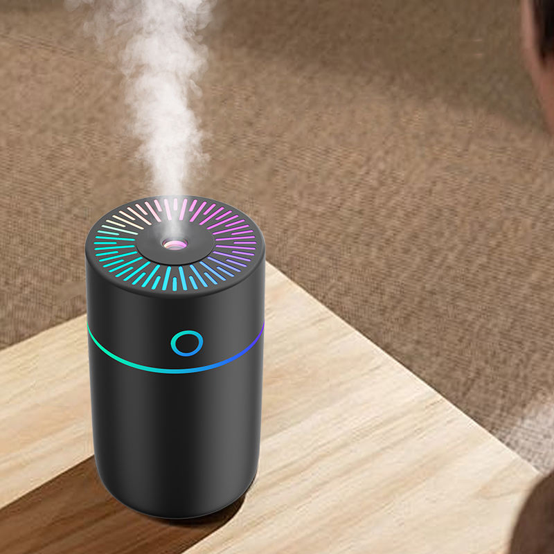 New Arrival USB Portable Mini Car Humidifier Home Ultrasonic Humidifier with Colorful Night Lights