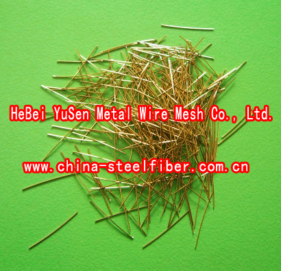 Manufacturer Building Materials 0.22 * 13 mm Concrete Micro Copper Plated Steel Fiber for Uhpc