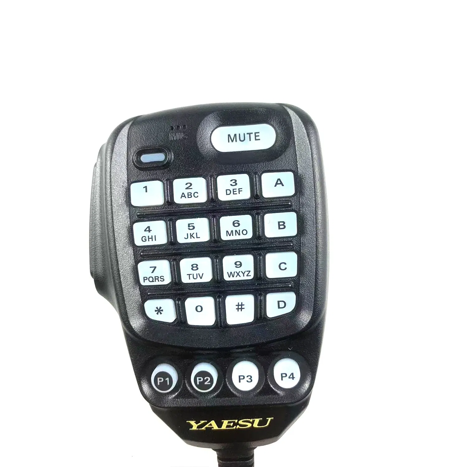 Yaesu Ssm-85D Car Walkie Talkie 6pin Mic Metal Speaker Microphone for Vehicles Compatible Ftm-300dr Ftm-400xdr FT-6000r FT-8900r Wired