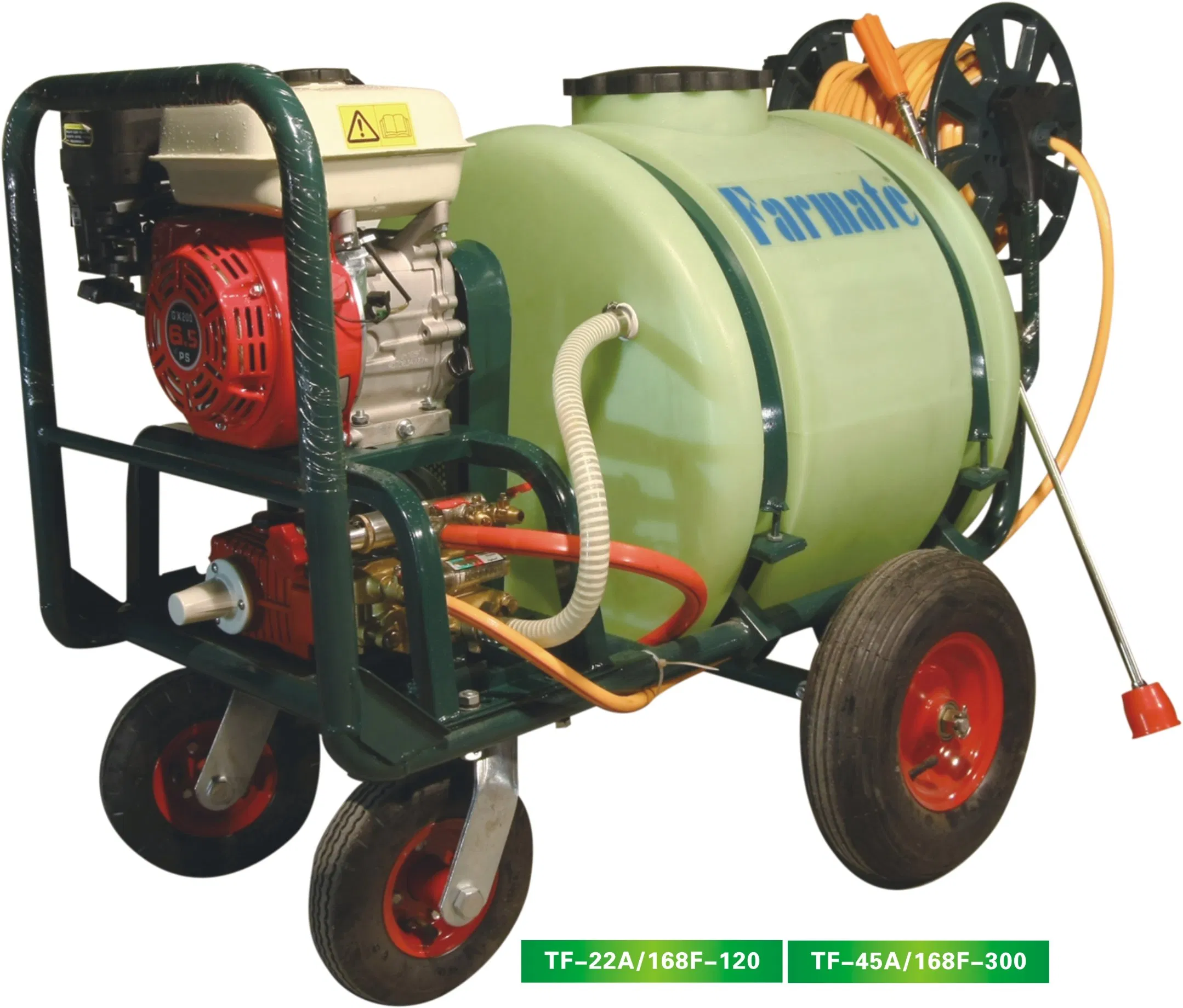 Trolley gasoline engine power sprayer TF-22/168F/RH