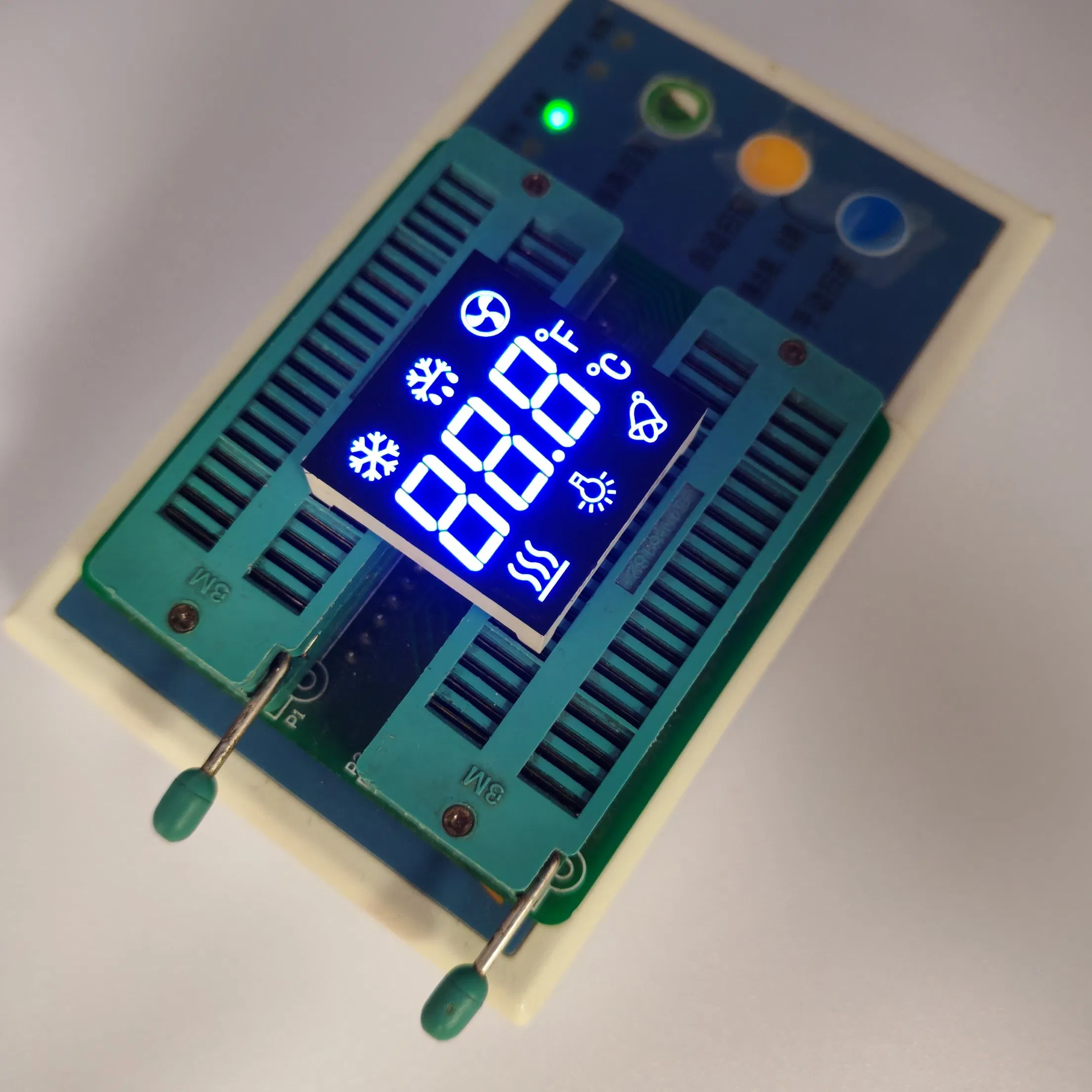 Customized Common Anode 3-Digit 7-Segment LED Display Refrigerator Controller