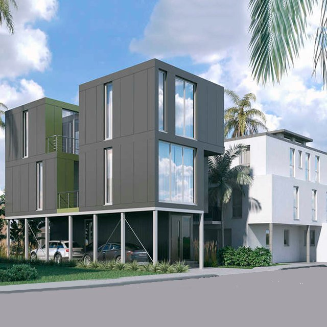 Light Gauge Steel House with AAC Panel