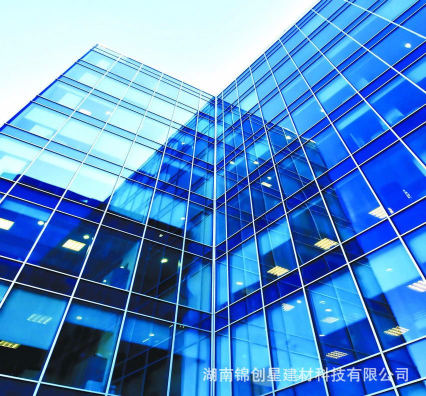 Factory Supply Accereflective Glass Aluminum Facade Systems High Quality Customizable Curtain Walls