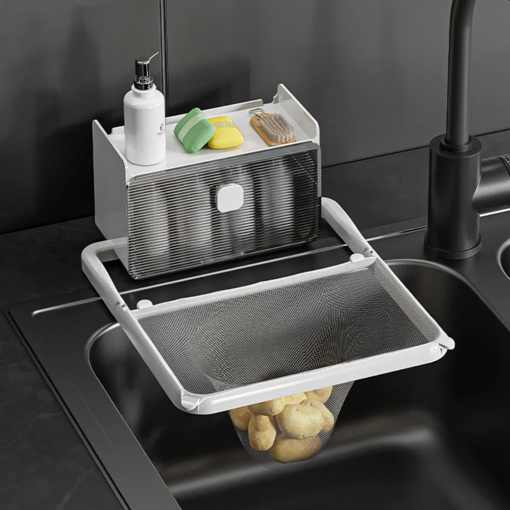 Foldable Kitchen Sink Suction Holder Organizers Mi26946