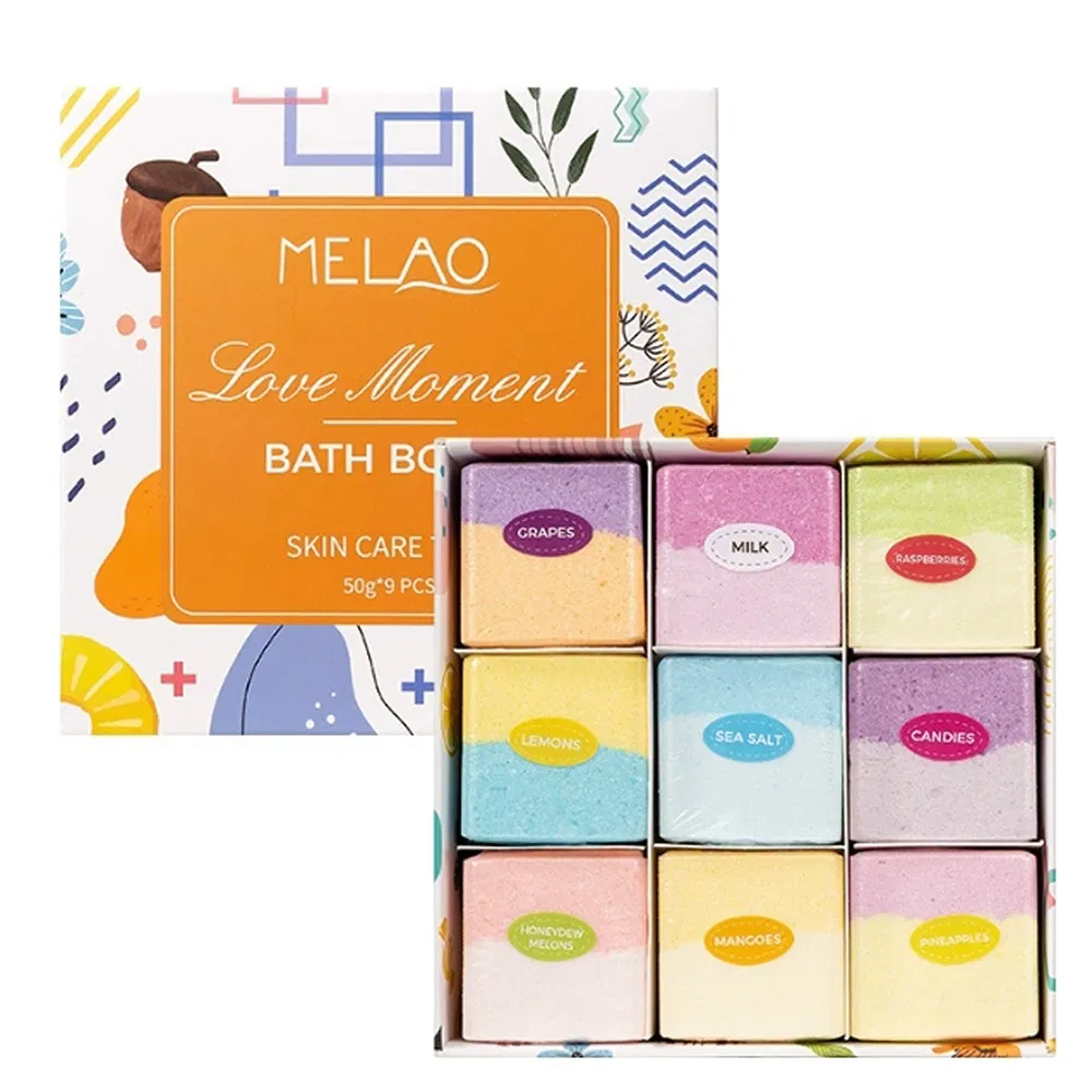 Premium Moisturizing Bath Shower Salt Bomb Used for Self-Care Routine