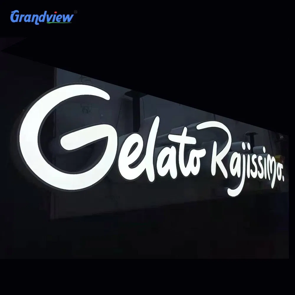 Outdoor Advertising LED 3D Acrylic Sign Letter