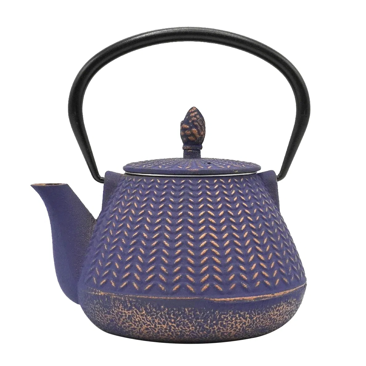 Чайник чугунный 1.4 л с подогревом, японский стиль