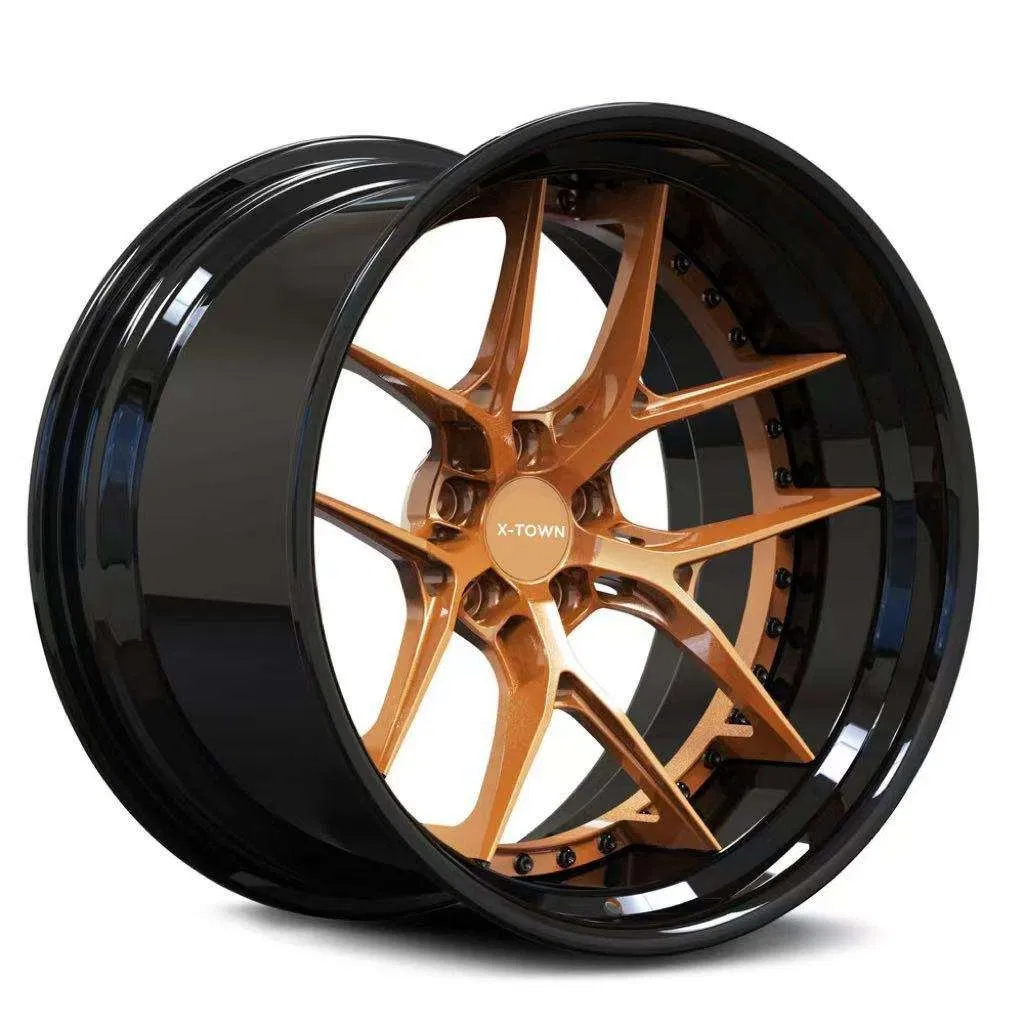 Литые диски Deep Concave 17-24 дюйма, хром, черные