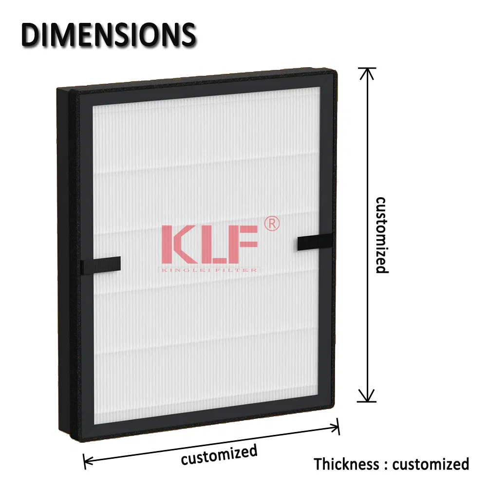 Air Purifier Replacement True HEPA H11 H12 H13 Filter