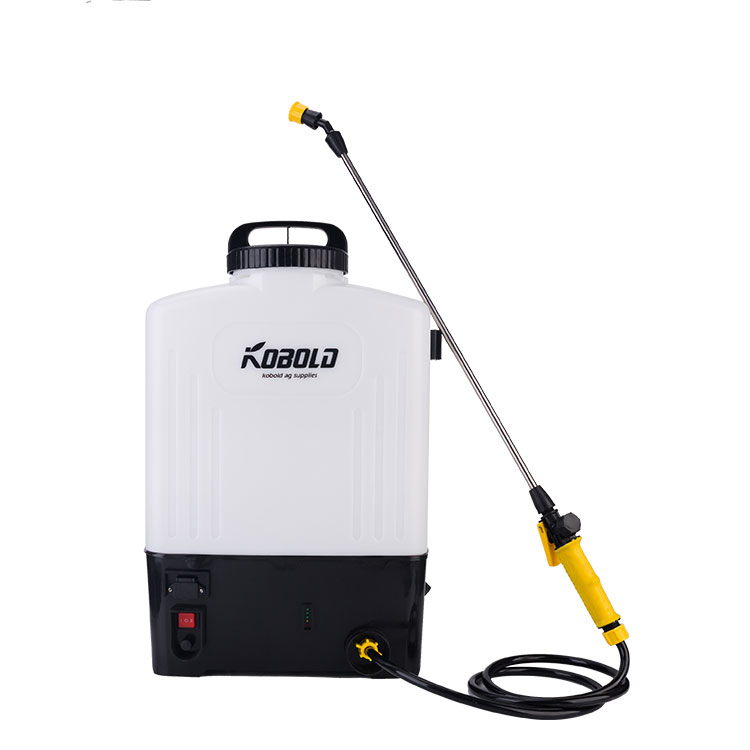 16 Liter HDPE Material Trolley Battery Sprayer with 9ah 12V Lead-Acid Battery