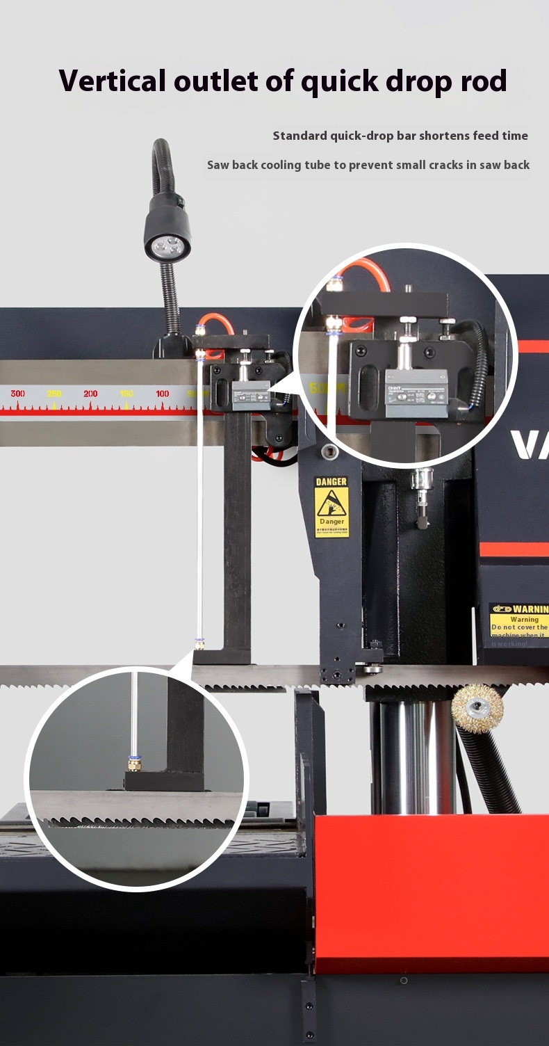 Ленточная пила по металлу автоматическая универсальная