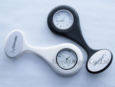 Silicone Nurse FOB Watches, Nurse Watch (N005)