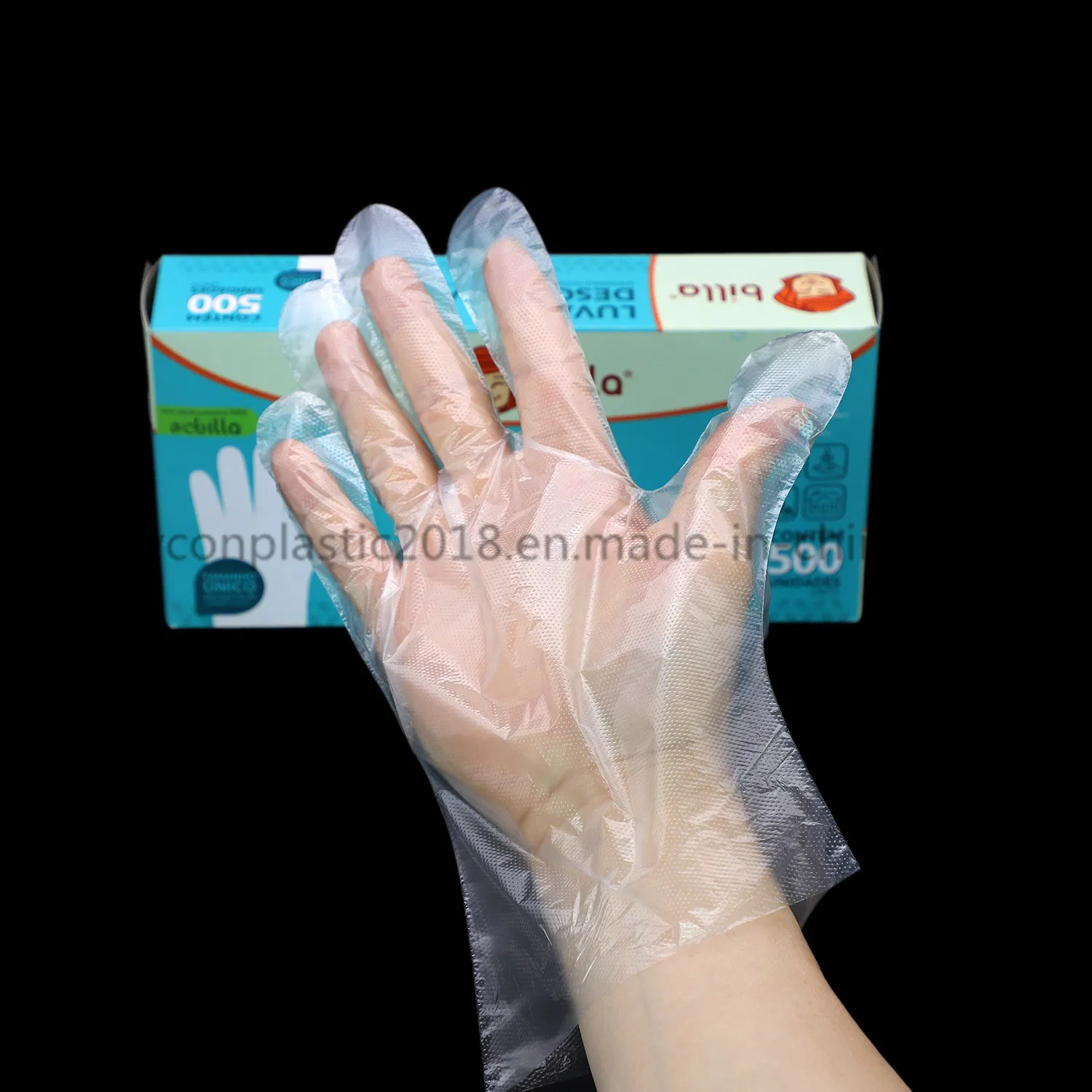 Clear Household Cleaning Gloves Disposable Kitchen Gloves