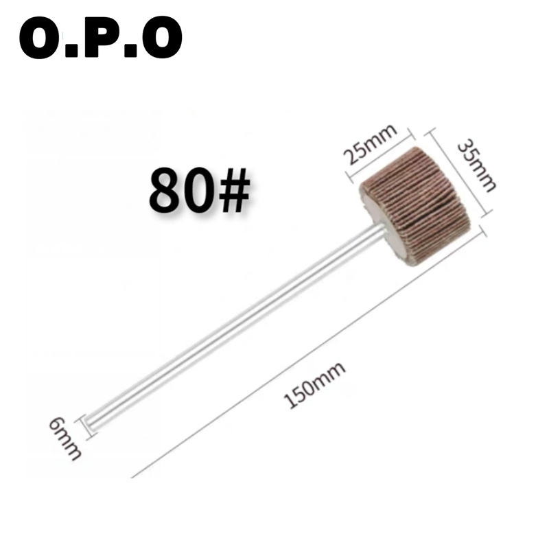 Mounted Flap Wheel Polishing Wheel Abrasive Wheel for Effective Grinding and Finishing