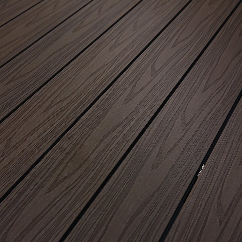 Waterproof Outdoor WPC Wood Plastic Composite Decking for Backyard Decoration