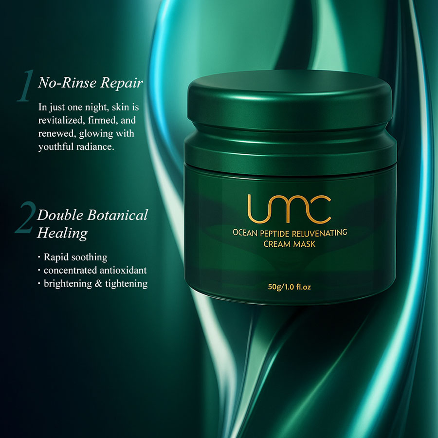 OEM/ODM Ocean Peptide Rejuvenating Soothing Moisturizing Creamy Mask