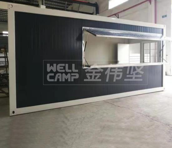 20FT Portable Cabin Prefabricated Flat Pack Container Shop Container House Factory Price