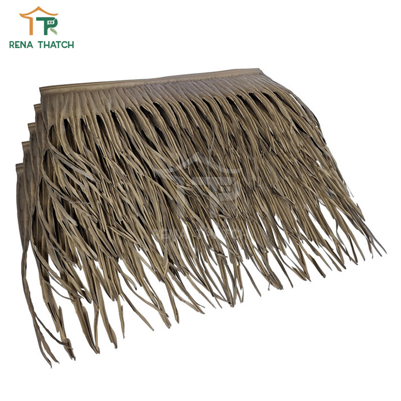 Artificial Class a Fire Rated Plastic Fiber Synthetic Palm Fronds Tiki Palm Ex Thatch