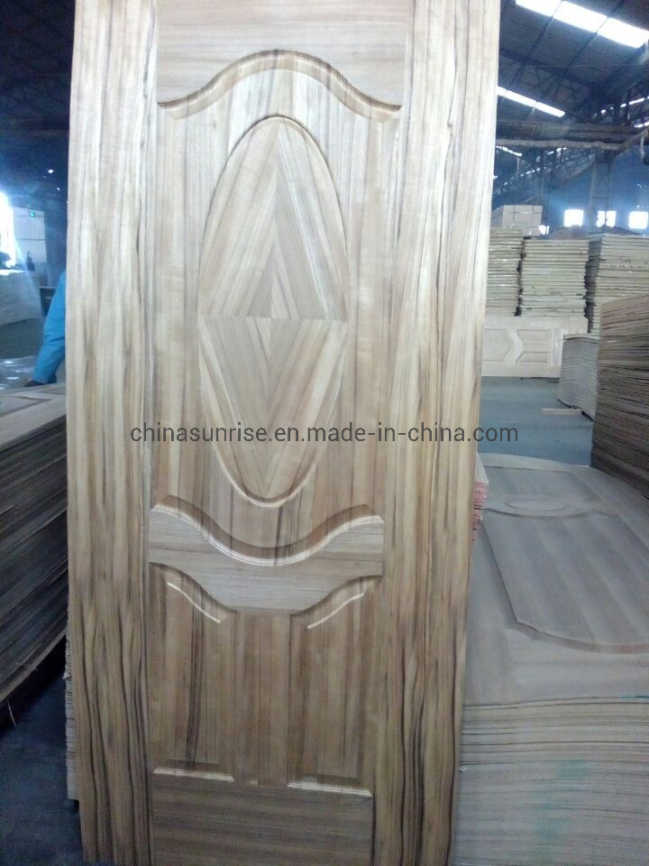 Nature Wood Veneer Laminated HDF/MDF Moulde Door Skin