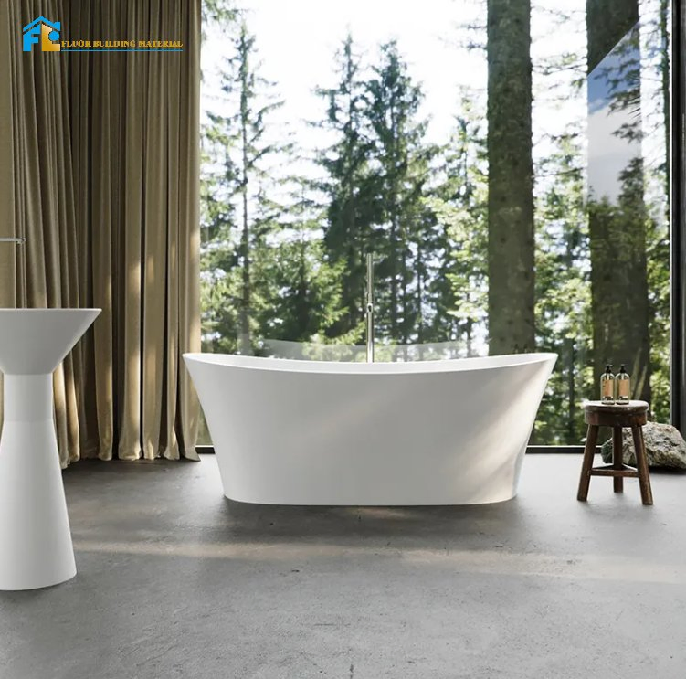 Manufacturers Directly Supply Home Luxury Free Standing Marble SPA Bathtub