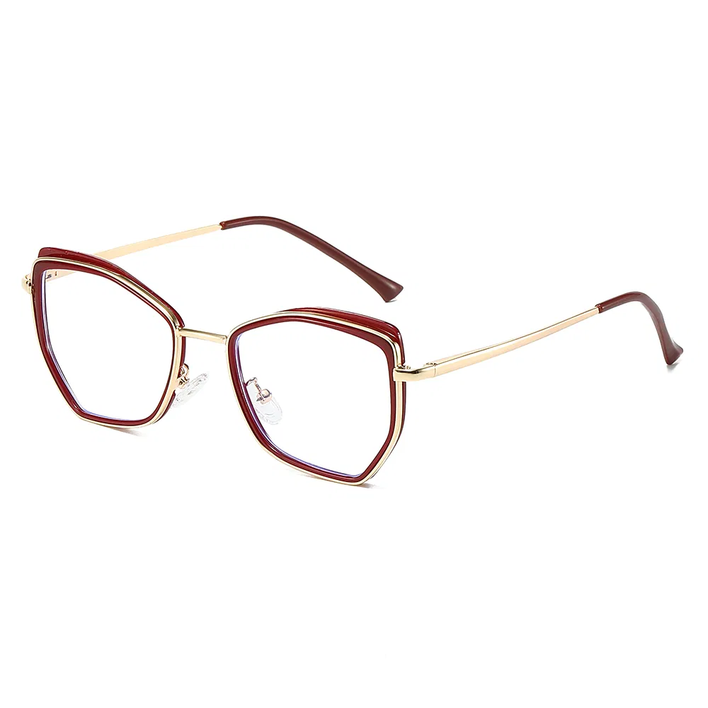 New Arrival Anti-Blue Ray Retro Eyewear Full Rim Optical Spectacles with Spring Hinges Unisex Hot Selling Tr90 Frame Glasses