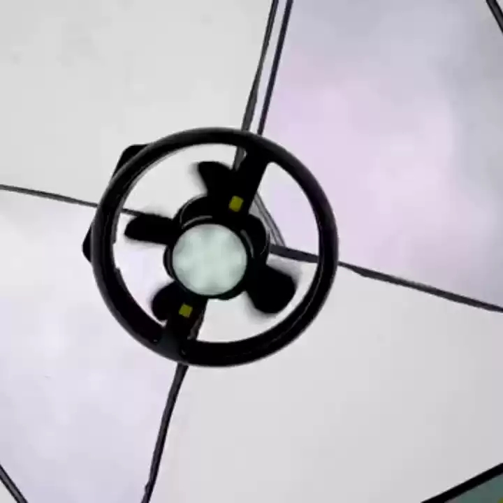 10 LED Rechargeable Lanterns Portable Lamp Long Time Working Power Bank Camping Tent USB Fan Lights Outdoor Ceiling Fan with Light