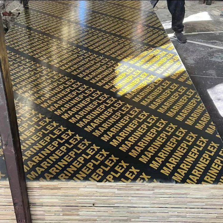 18mm Brown Film Faced Plywood WBP Glue Waterproof Concrete Plywood