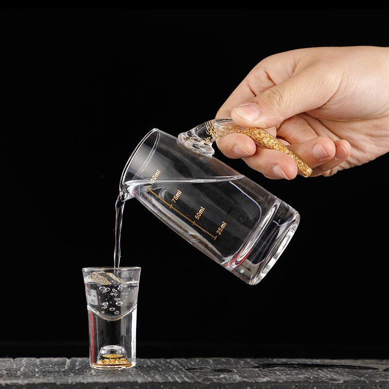 Wholesale Shot Glasses 15ml Liquor Divider Whiskey Decanter Glass Decanter 100ml