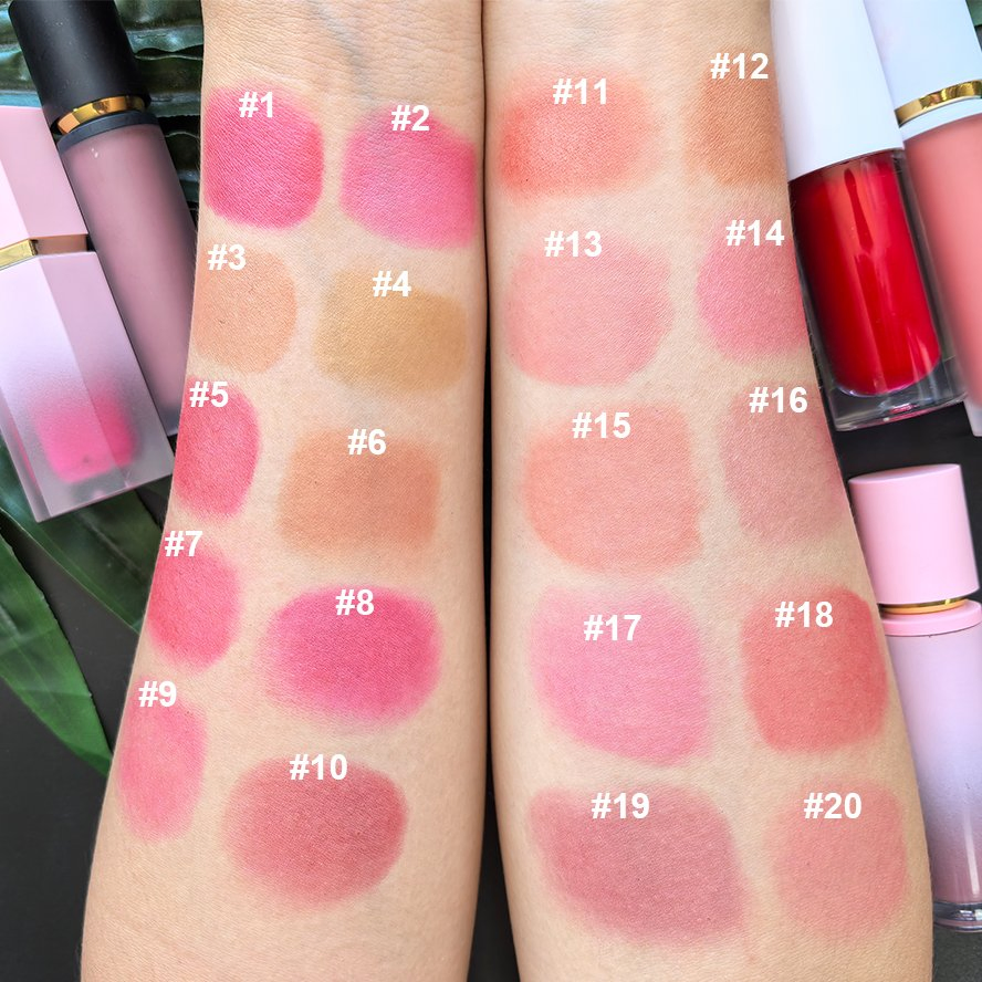 Wholesale High Pigment Liquid Blush Long Lasting Liquid Blush